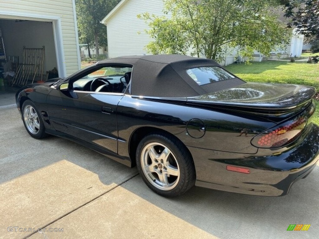 2002 Firebird Trans Am Convertible - Black / Ebony Black photo #7