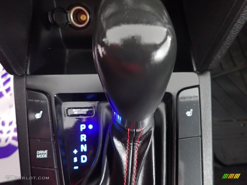 2019 Elantra Sport - Galactic Gray / Black photo #3