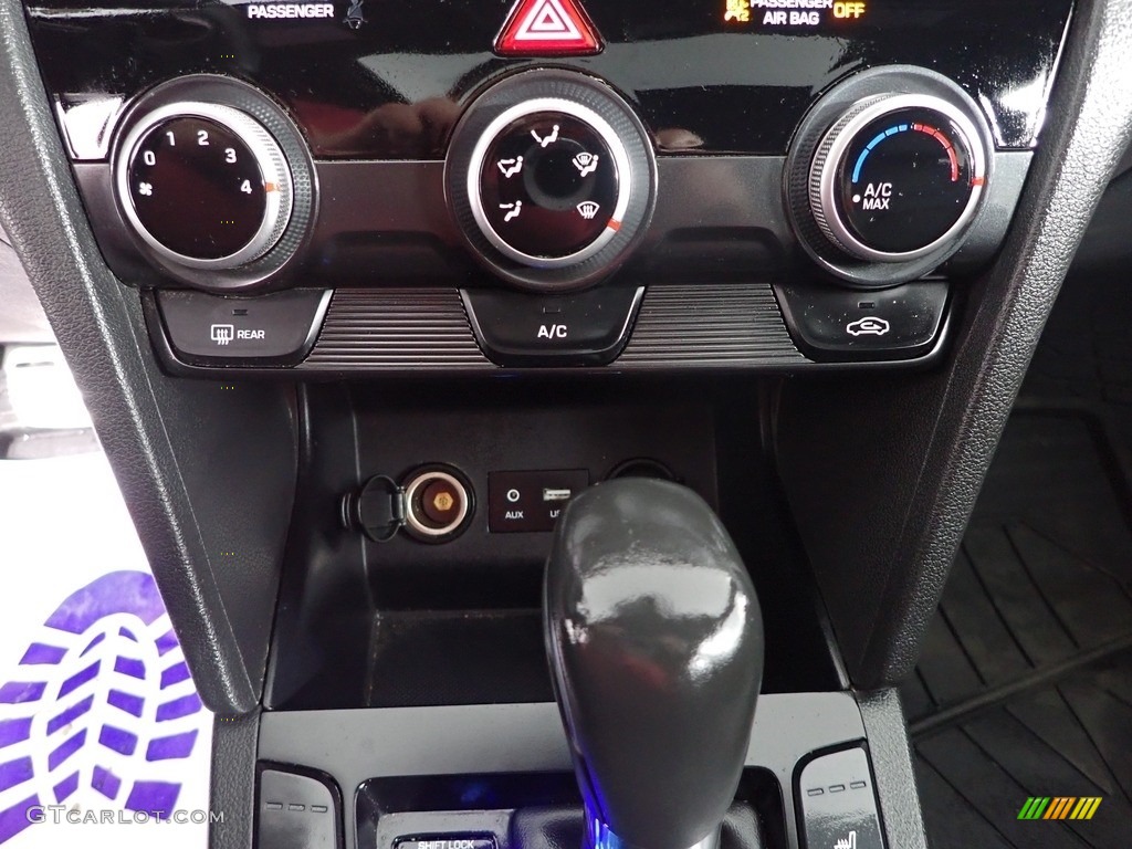 2019 Elantra Sport - Galactic Gray / Black photo #27