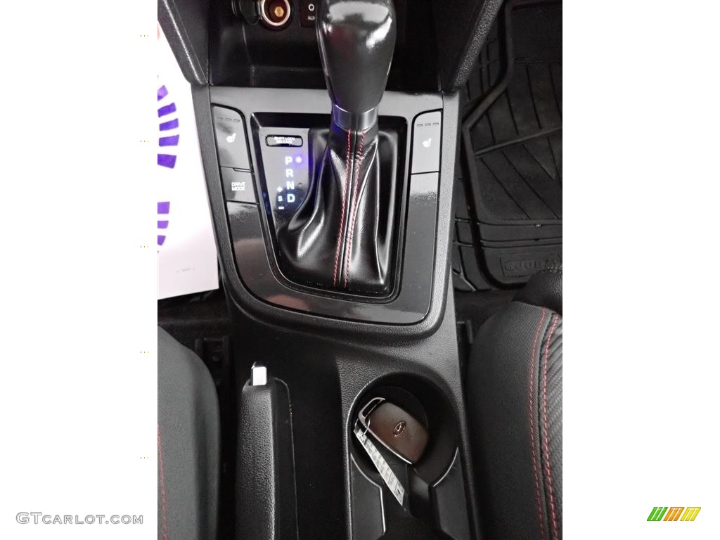 2019 Elantra Sport - Galactic Gray / Black photo #28