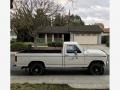 Wimbleton White 1981 Ford F350 Custom Regular Cab 4x4 Exterior