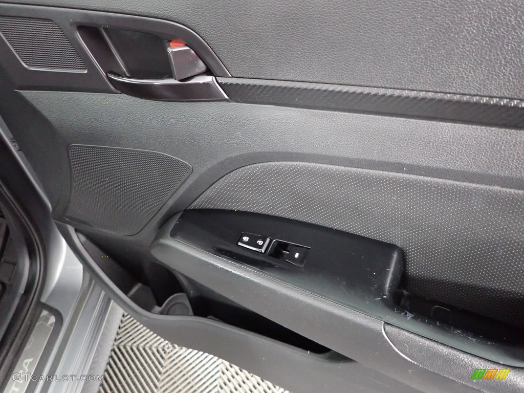 2019 Elantra Sport - Galactic Gray / Black photo #36