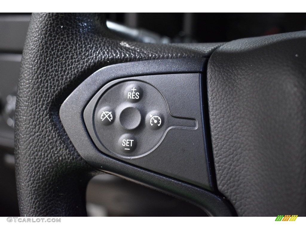 2016 Chevrolet Silverado 1500 WT Regular Cab Dark Ash/Jet Black Steering Wheel Photo #143343479