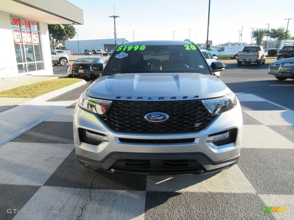 2020 Explorer ST 4WD - Iconic Silver Metallic / Ebony photo #2