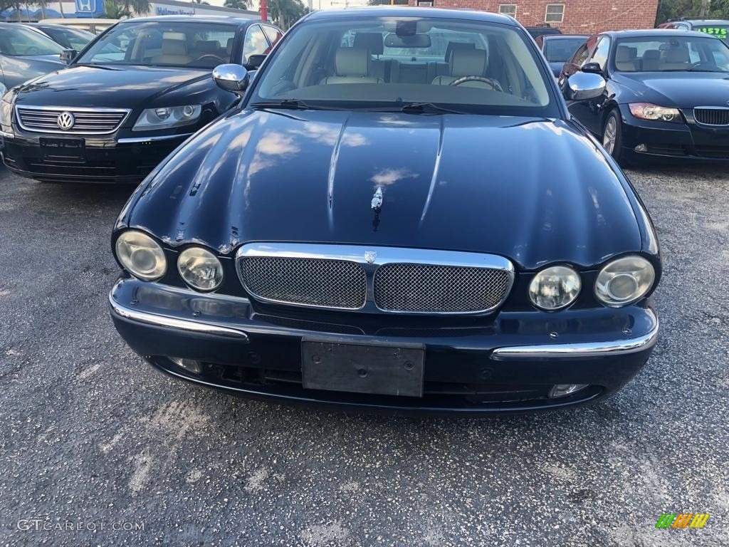 2006 XJ Super V8 - Ebony Black / Champagne photo #2