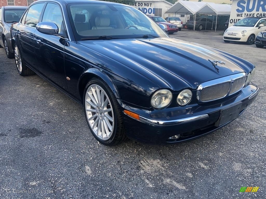 2006 XJ Super V8 - Ebony Black / Champagne photo #3