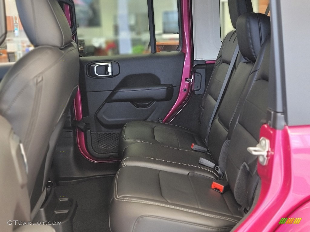 2021 Jeep Wrangler Unlimited Sahara 4x4 Rear Seat Photo #143346251