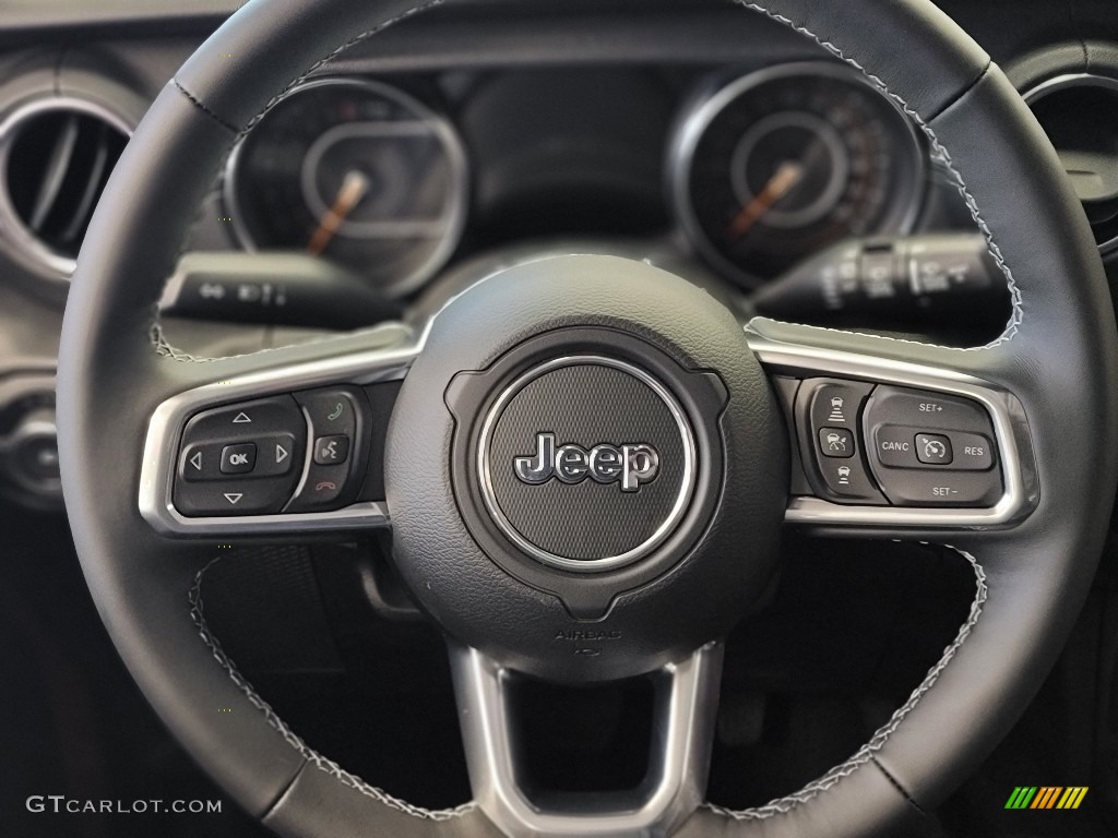 2021 Jeep Wrangler Unlimited Sahara 4x4 Steering Wheel Photos