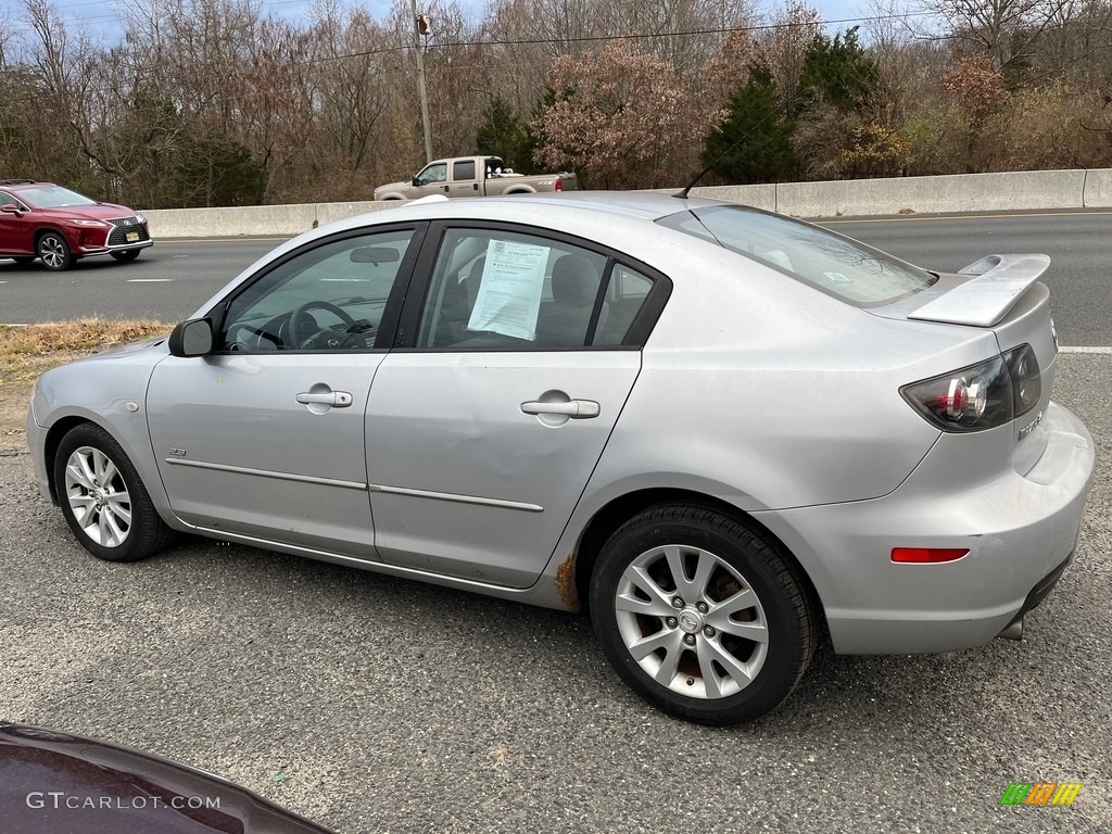 2007 MAZDA3 s Sport Sedan - Sunlight Silver Metallic / Gray/Black photo #5
