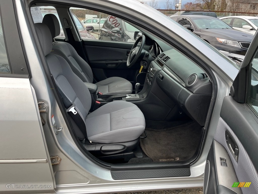 2007 MAZDA3 s Sport Sedan - Sunlight Silver Metallic / Gray/Black photo #9