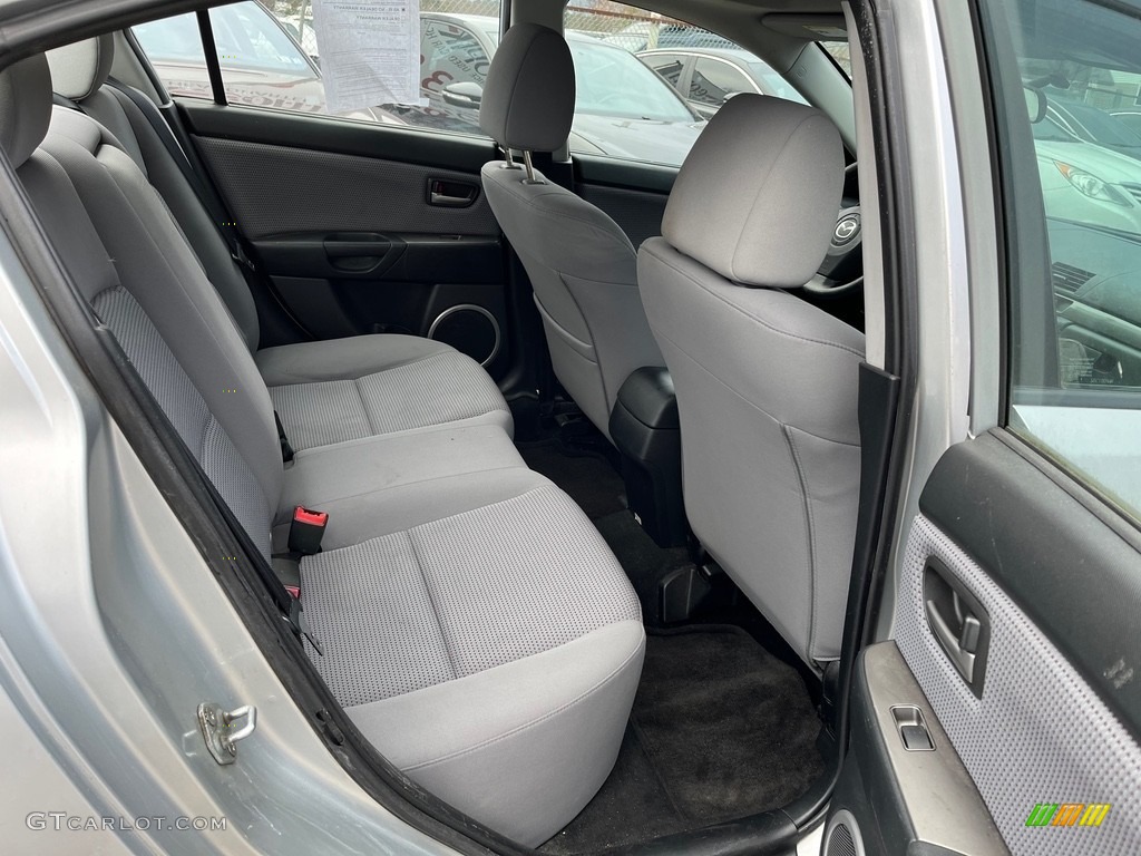 2007 MAZDA3 s Sport Sedan - Sunlight Silver Metallic / Gray/Black photo #11