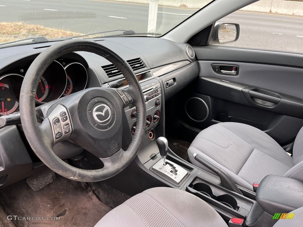 2007 MAZDA3 s Sport Sedan - Sunlight Silver Metallic / Gray/Black photo #12