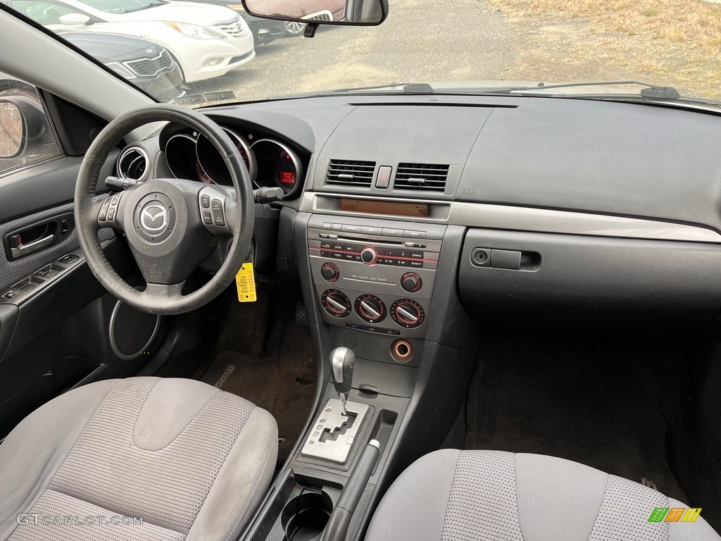 2007 MAZDA3 s Sport Sedan - Sunlight Silver Metallic / Gray/Black photo #15