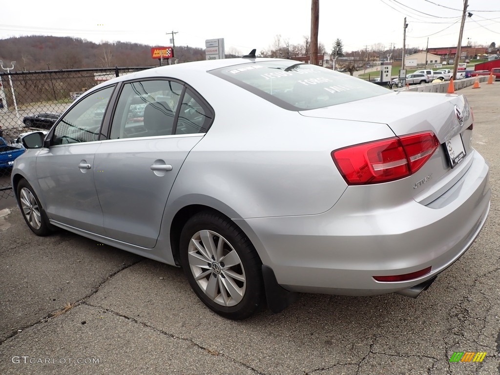 2015 Jetta SE Sedan - Reflex Silver Metallic / Titan Black photo #2