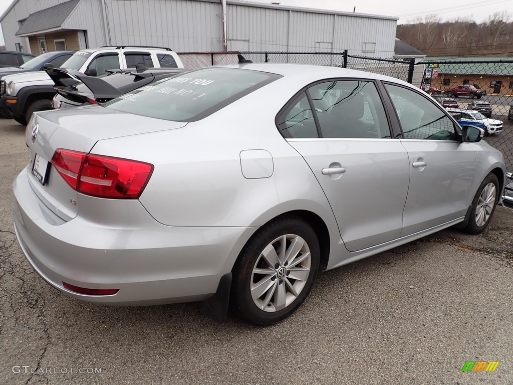 2015 Jetta SE Sedan - Reflex Silver Metallic / Titan Black photo #3