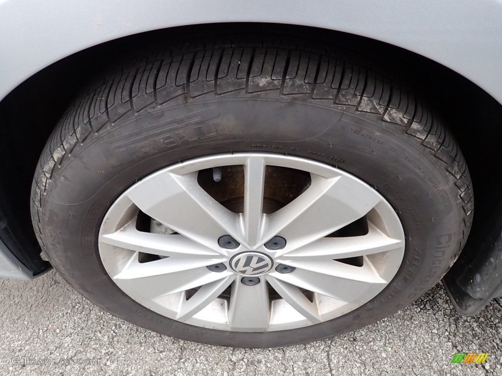 2015 Jetta SE Sedan - Reflex Silver Metallic / Titan Black photo #5