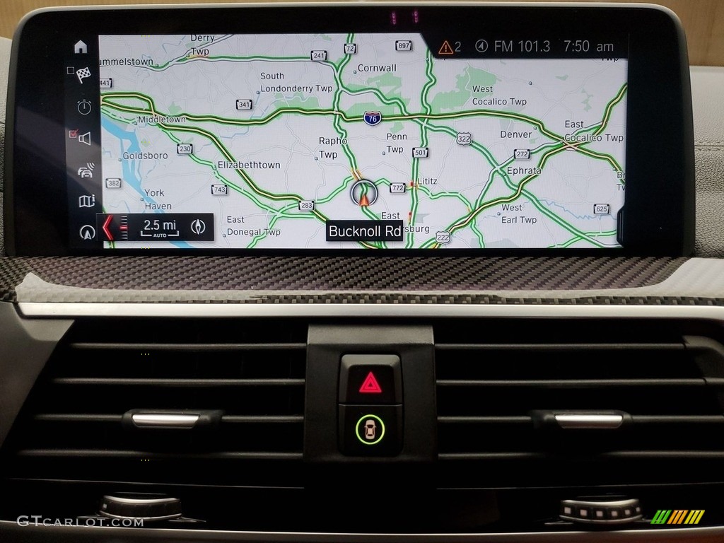 2020 BMW X3 M Competition Navigation Photo #143347875