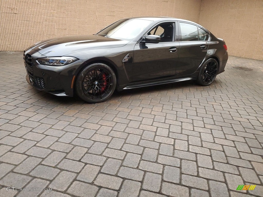 2021 M3 Sedan - Black Sapphire Metallic / Black photo #1