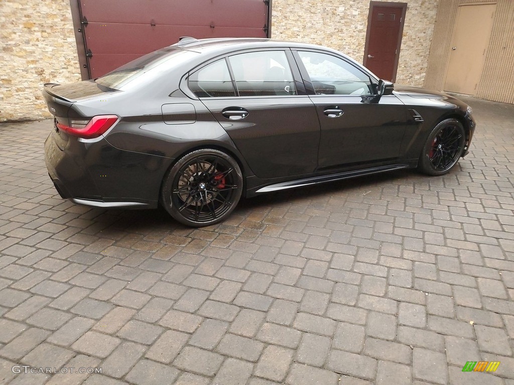 2021 M3 Sedan - Black Sapphire Metallic / Black photo #3