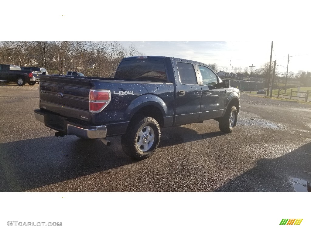 2014 F150 STX SuperCrew 4x4 - Blue Flame / Steel Grey photo #7