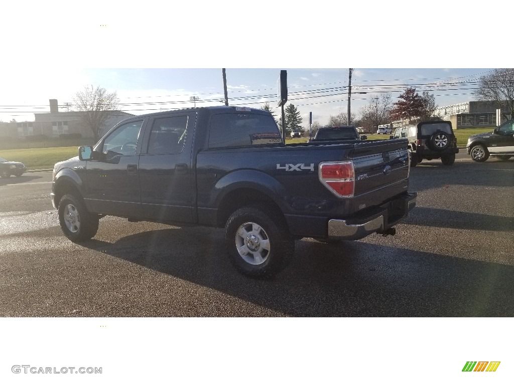 2014 F150 STX SuperCrew 4x4 - Blue Flame / Steel Grey photo #27