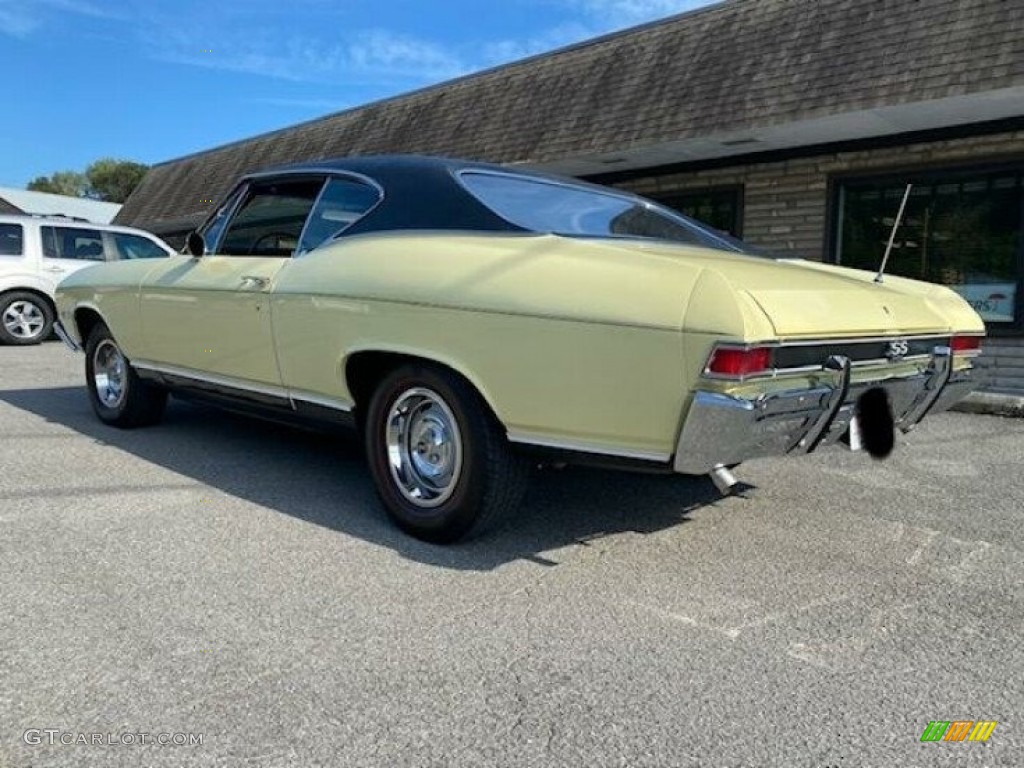 Yellow 1968 Chevrolet Chevelle SS 396 Sport Coupe Exterior Photo #143348745