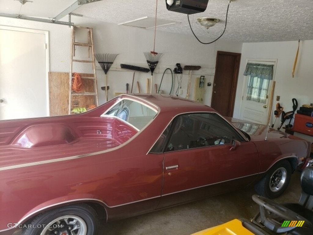 Light Maroon Metallic 1984 Chevrolet El Camino Standard El Camino Model Exterior Photo #143348848