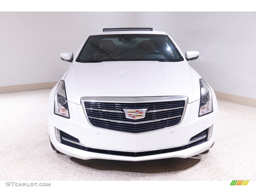 2015 ATS 3.6 Performance AWD Coupe - Crystal White Tricoat / Kona Brown/Jet Black photo #2