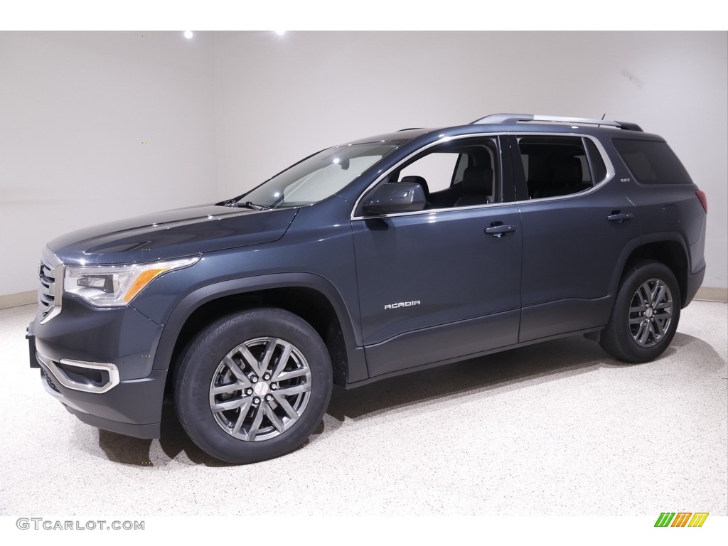 2019 Acadia SLT AWD - Dark Sky Metallic / Jet Black photo #3