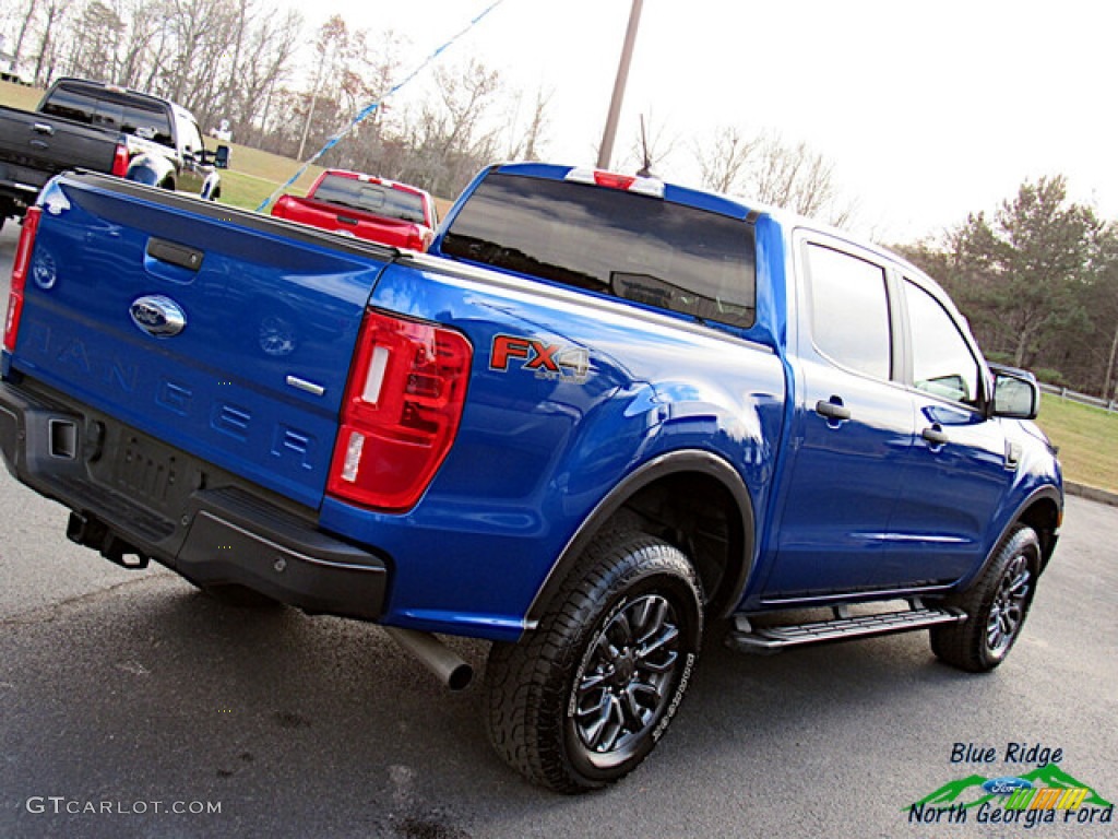 2020 Ranger XLT SuperCrew 4x4 - Lightning Blue / Ebony photo #29