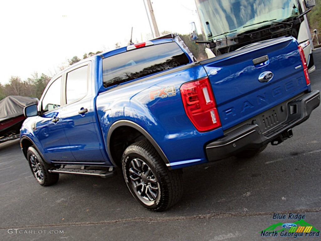 2020 Ranger XLT SuperCrew 4x4 - Lightning Blue / Ebony photo #30