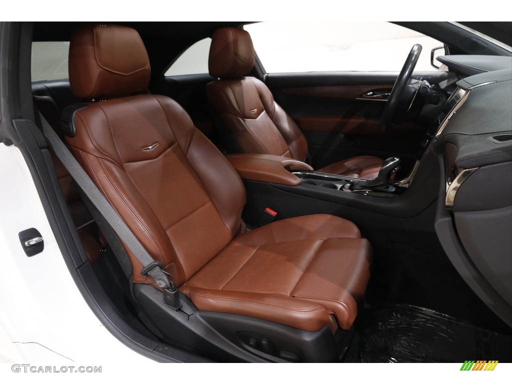 2015 ATS 3.6 Performance AWD Coupe - Crystal White Tricoat / Kona Brown/Jet Black photo #15