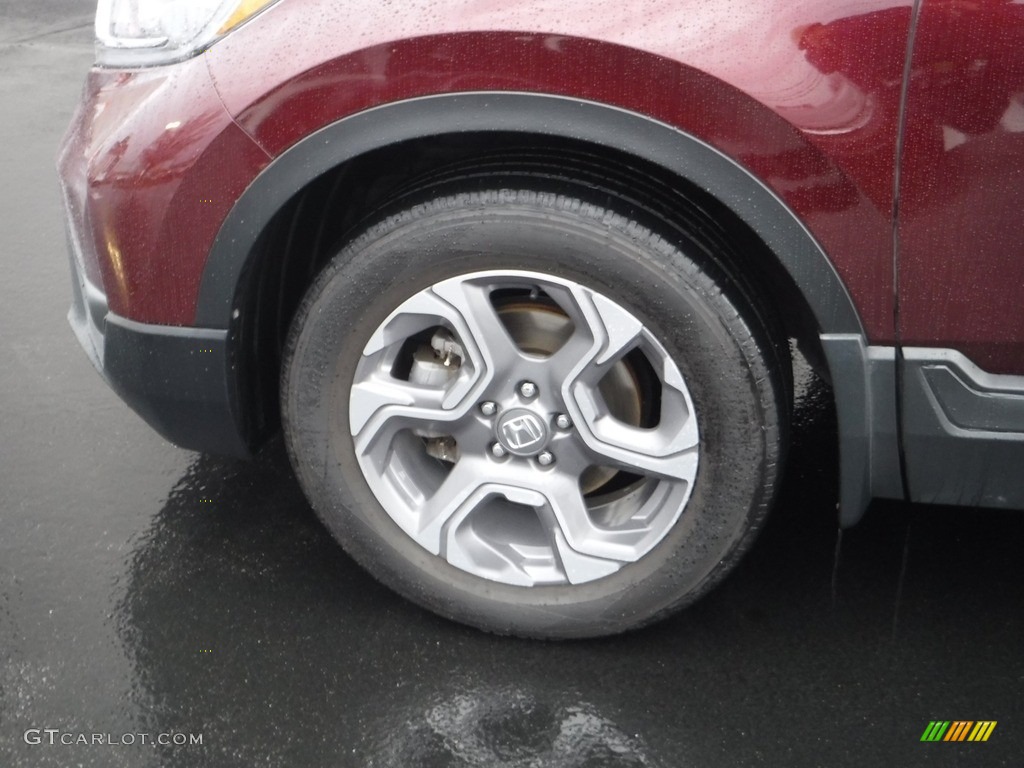 2019 CR-V EX-L AWD - Basque Red Pearl II / Gray photo #3