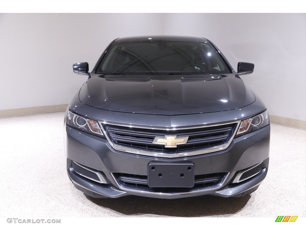 2018 Impala LS - Nightfall Gray Metallic / Jet Black/Dark Titanium photo #2