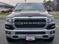 2022 Diamond Black Crystal Pearl Ram 1500 Big Horn Quad Cab 4x4  photo #2