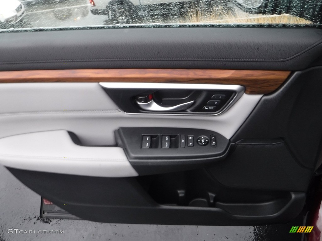 2019 CR-V EX-L AWD - Basque Red Pearl II / Gray photo #12