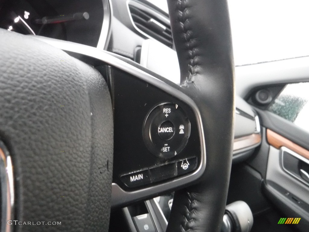 2019 CR-V EX-L AWD - Basque Red Pearl II / Gray photo #25