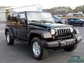 2009 Black Jeep Wrangler Unlimited X 4x4  photo #7