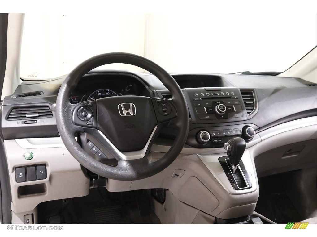2014 CR-V EX AWD - Alabaster Silver Metallic / Gray photo #6