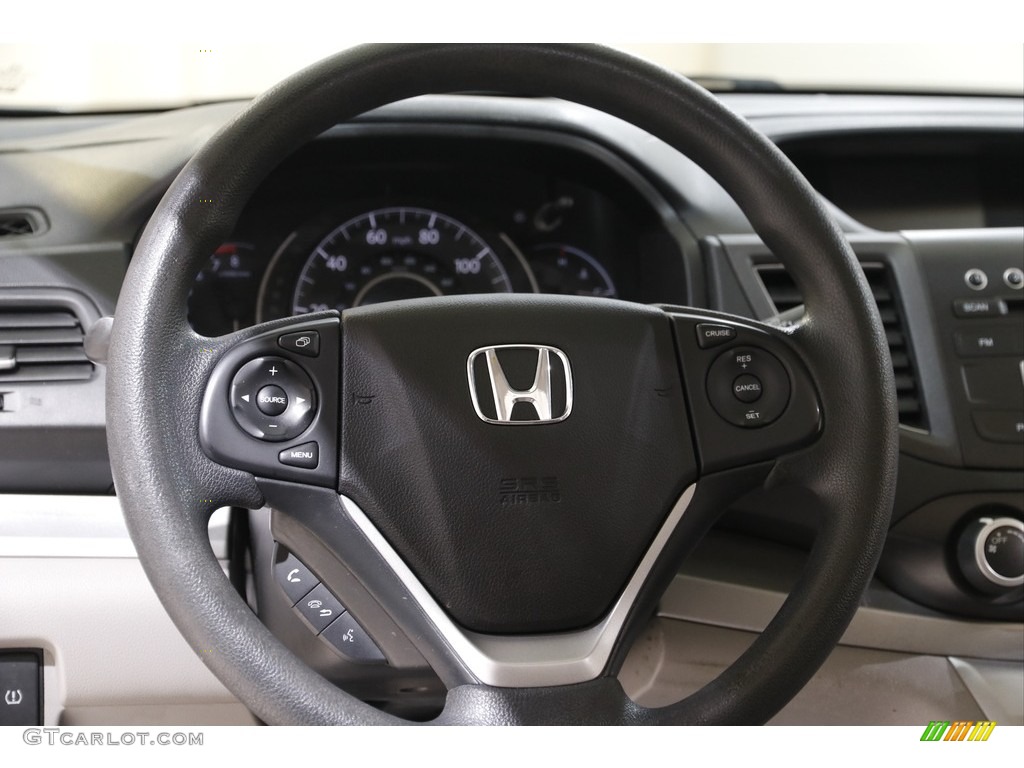 2014 CR-V EX AWD - Alabaster Silver Metallic / Gray photo #7