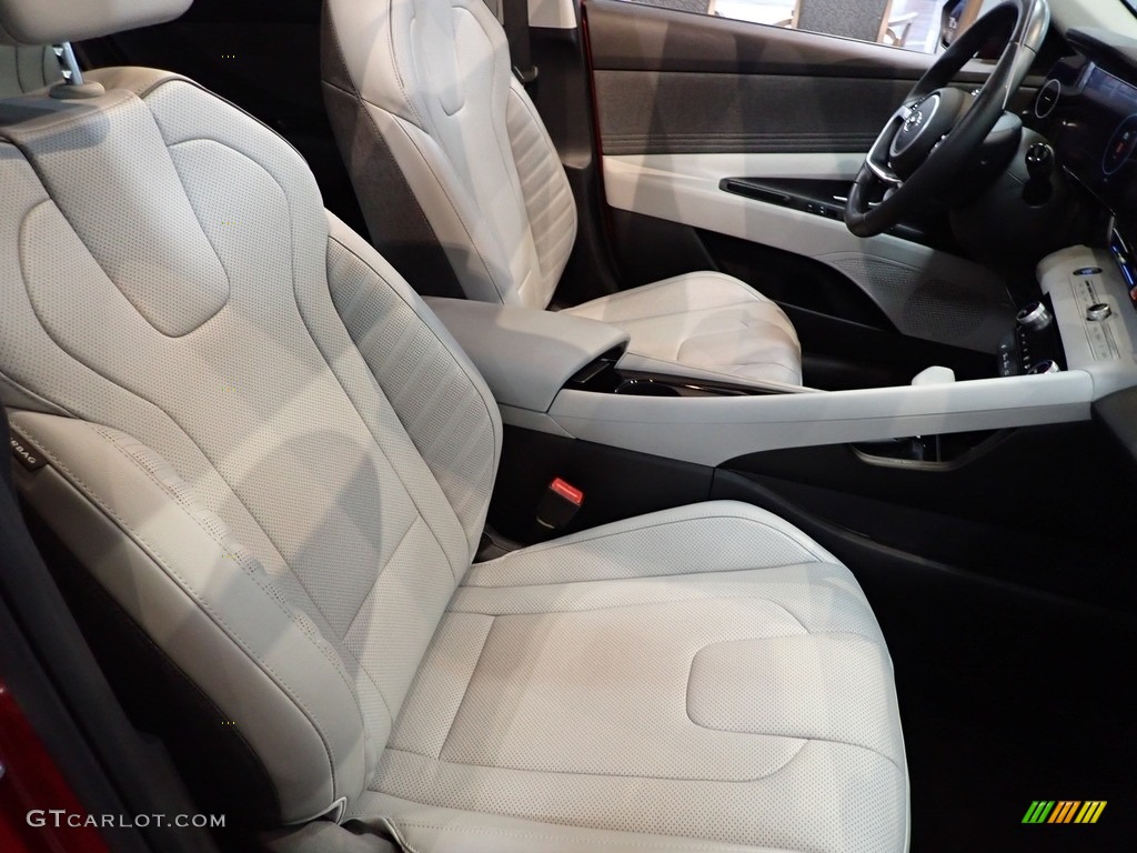 2021 Elantra Limited - Lava Orange / Medium Gray photo #10