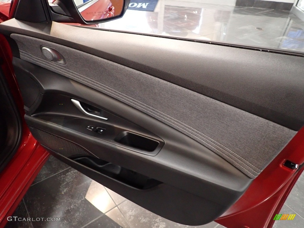 2021 Elantra Limited - Lava Orange / Medium Gray photo #14