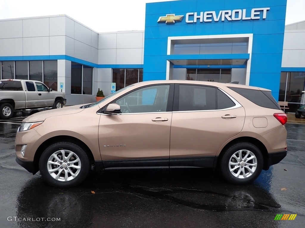Sandy Ridge Metallic 2019 Chevrolet Equinox LT AWD Exterior Photo #143353542