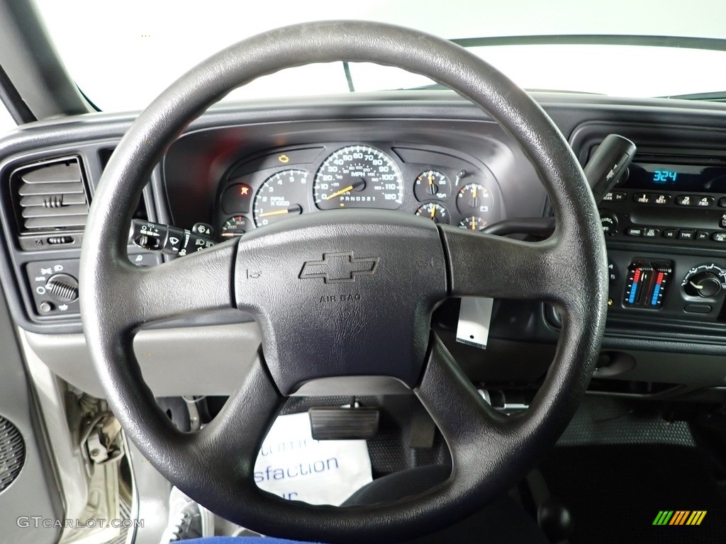 2006 Silverado 2500HD Work Truck Extended Cab 4x4 - Silver Birch Metallic / Dark Charcoal photo #20