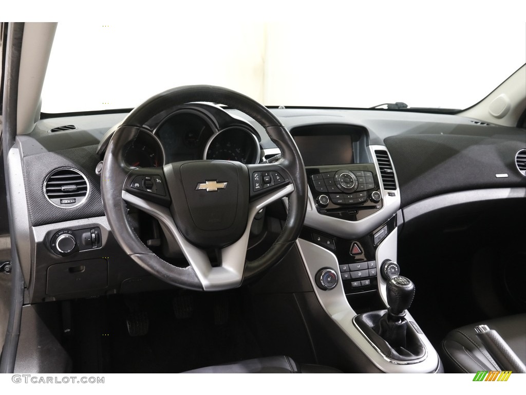 2013 Chevrolet Cruze LT Jet Black Dashboard Photo #143353869