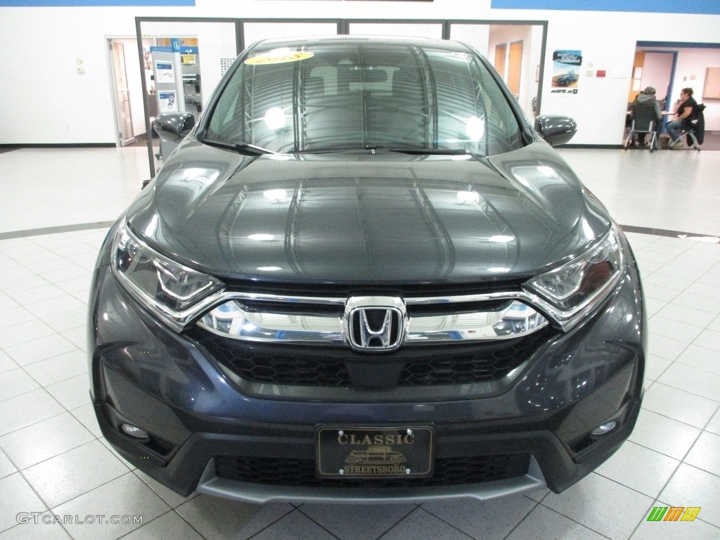 2018 CR-V EX AWD - Modern Steel Metallic / Gray photo #2