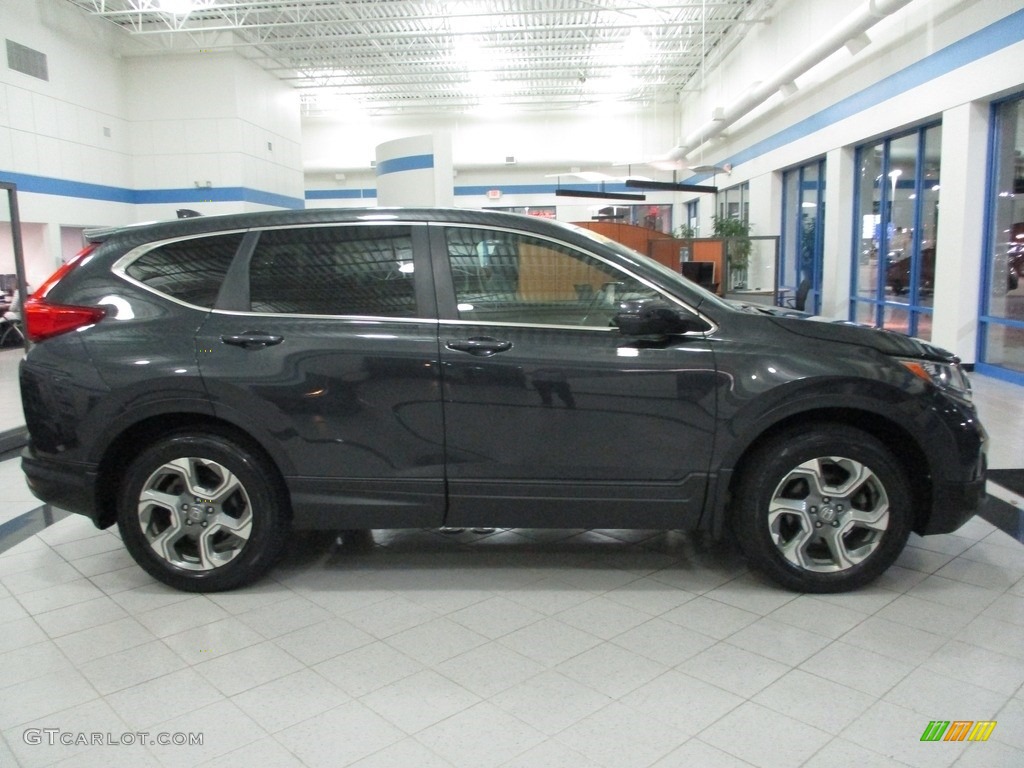 2018 CR-V EX AWD - Modern Steel Metallic / Gray photo #4