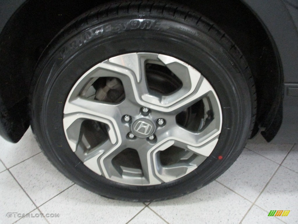 2018 CR-V EX AWD - Modern Steel Metallic / Gray photo #6