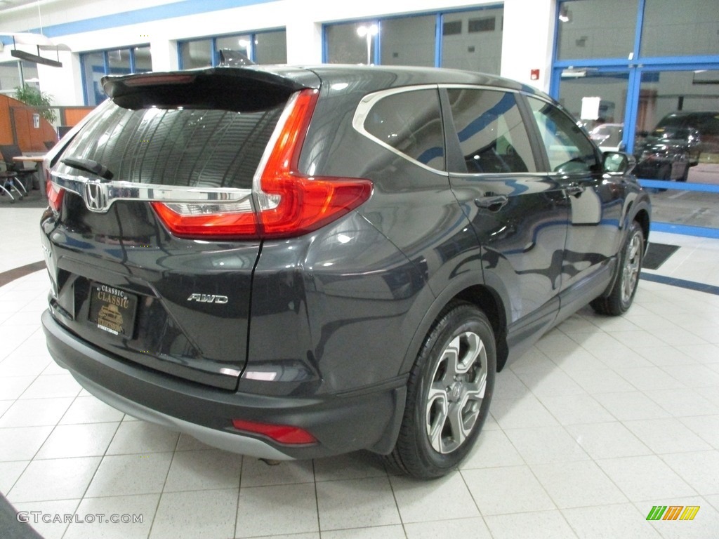 2018 CR-V EX AWD - Modern Steel Metallic / Gray photo #7