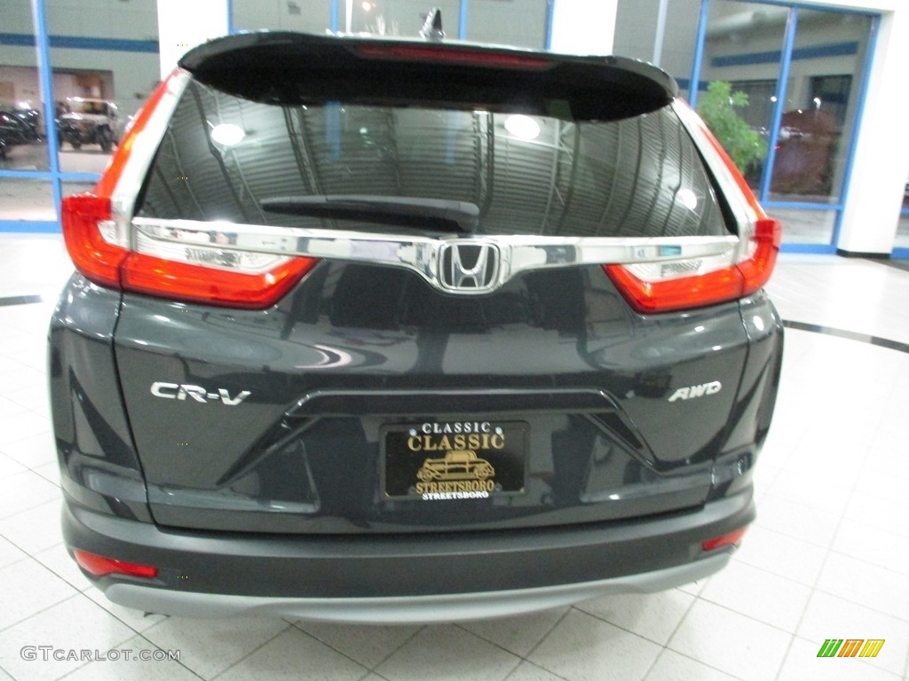 2018 CR-V EX AWD - Modern Steel Metallic / Gray photo #8